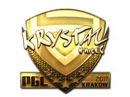 Sticker | kRYSTAL | Krakow 2017 | Gold