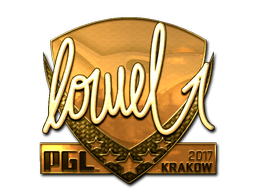 Sticker | loWel | Krakow 2017 | Gold