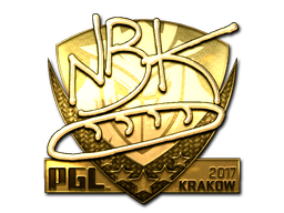 Sticker | NBK- | Krakow 2017 | Gold