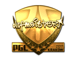 Sticker | olofmeister | Krakow 2017 | Gold