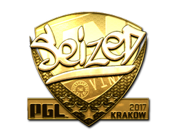 Sticker | seized | Krakow 2017 | Gold