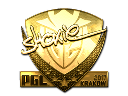 Sticker | shox | Krakow 2017 | Gold