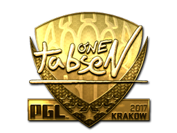 Sticker | tabseN | Krakow 2017 | Gold
