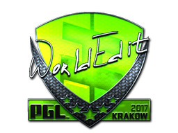 Sticker | WorldEdit | Krakow 2017 | Foil