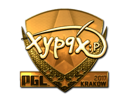 Sticker | Xyp9x | Krakow 2017 | Gold