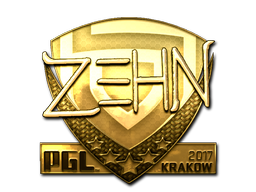 Sticker | zehN | Krakow 2017 | Gold