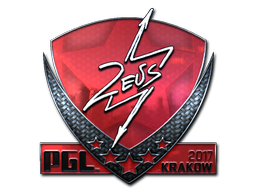 Sticker | Zeus | Krakow 2017 | Foil