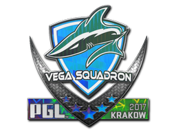 Sticker | Vega Squadron | Krakow 2017 | Holo