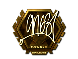 Sticker | ANGE1 | London 2018 | Gold