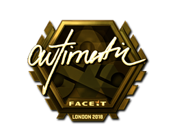 Sticker | autimatic | London 2018 | Gold