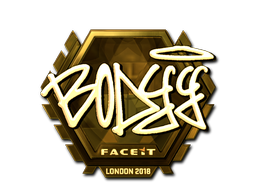 Sticker | bodyy | London 2018 | Gold