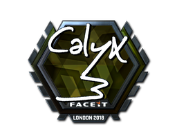 Sticker | Calyx | London 2018 | Foil