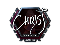 Sticker | chrisJ | London 2018 | Foil