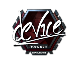 Sticker | device | London 2018 | Foil