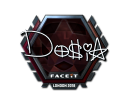 Sticker | Dosia | London 2018 | Foil
