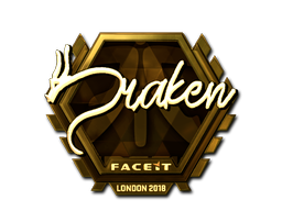 Sticker | draken | London 2018 | Gold