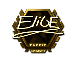 Sticker | EliGE | London 2018 | Gold