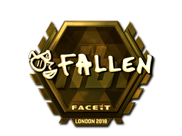 Sticker | FalleN | London 2018 | Gold