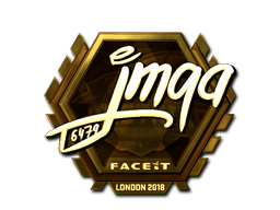 Sticker | jmqa | London 2018 | Gold