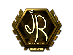 Sticker | jR | London 2018 | Gold