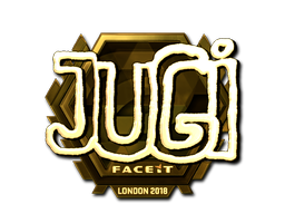 Sticker | JUGi | London 2018 | Gold
