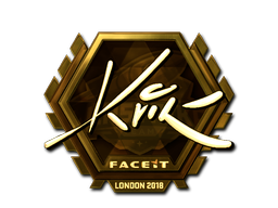 Sticker | Kvik | London 2018 | Gold