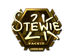 Sticker | Stewie2K | London 2018 | Gold