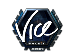 Sticker | vice | London 2018 | Foil
