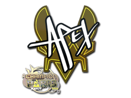 Sticker | apEX | Paris 2023 | Champion