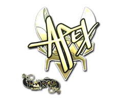 Sticker | apEX | Paris 2023 | Gold