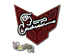 Sticker | cadiaN | Paris 2023 | Glitter
