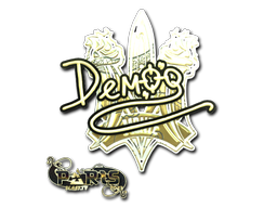 Sticker | DemQQ | Paris 2023 | Gold