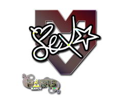 Sticker | dexter | Paris 2023 | Glitter