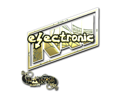 Sticker | electronic | Paris 2023 | Gold