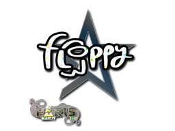 Sticker | floppy | Paris 2023 | Glitter