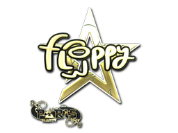 Sticker | floppy | Paris 2023 | Gold