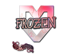 Sticker | frozen | Paris 2023 | Holo