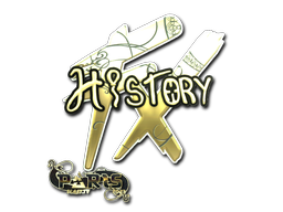 Sticker | History | Paris 2023 | Gold