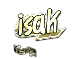 Sticker | isak | Paris 2023 | Gold