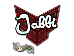 Sticker | jabbi | Paris 2023 | Glitter