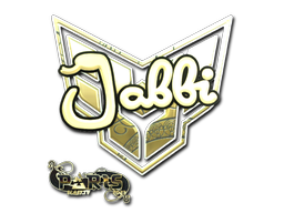 Sticker | jabbi | Paris 2023 | Gold