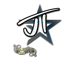 Sticker | JT | Paris 2023 | Glitter