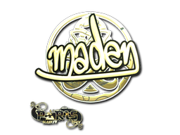 Sticker | maden | Paris 2023 | Gold