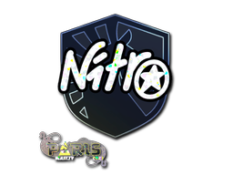 Sticker | nitr0 | Paris 2023 | Glitter