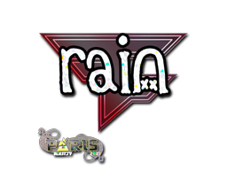 Sticker | rain | Paris 2023 | Glitter