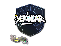 Sticker | YEKINDAR | Paris 2023 | Glitter