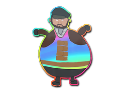 Sticker | Poorly Drawn Balkan | Holo