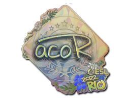 Sticker | acoR | Rio 2022 | Holo