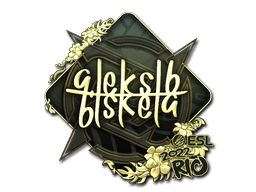 Sticker | Aleksib | Rio 2022 | Gold