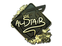 Sticker | aliStair | Rio 2022 | Gold
